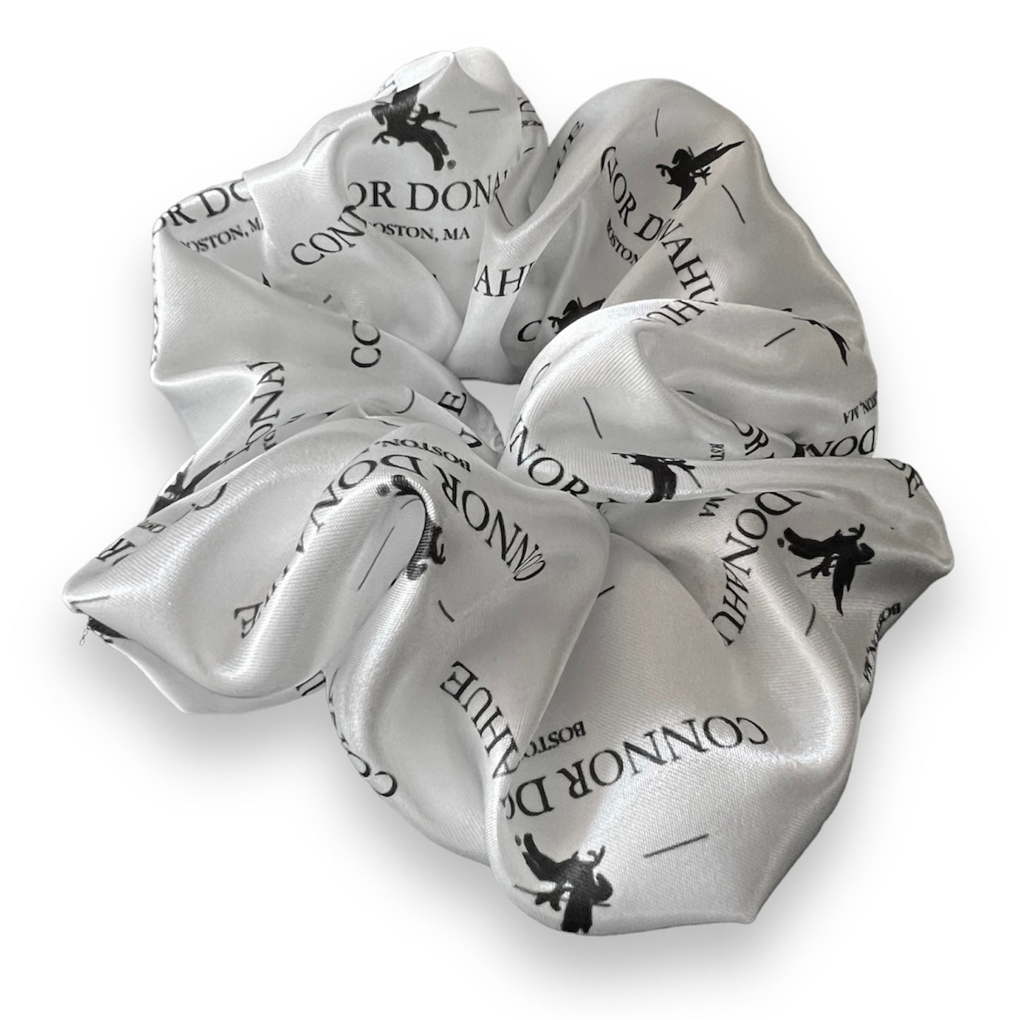 Monogram - JUMBO SATIN SCRUNCHIE