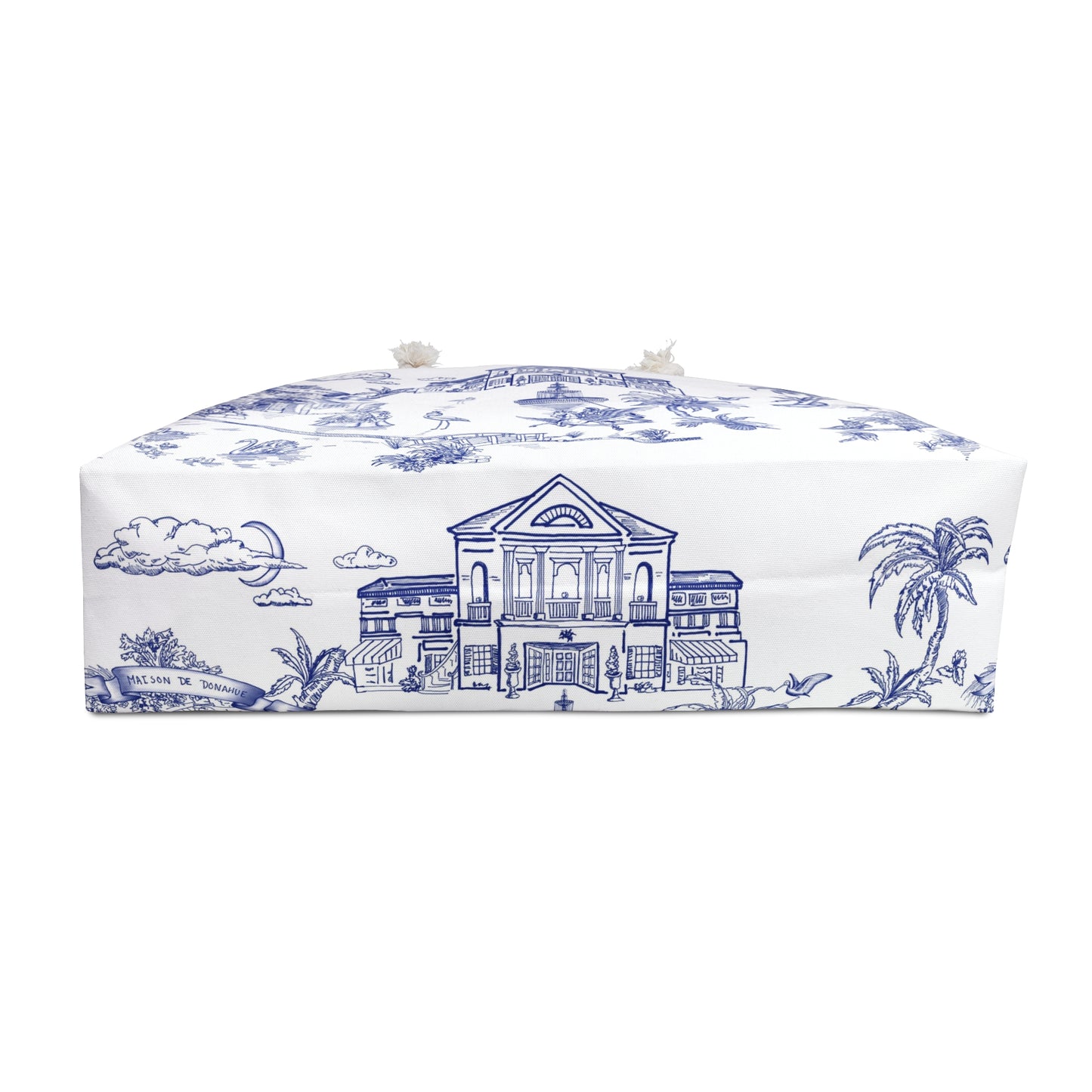 Toile De Donahue (Paris Blue)- Weekender Tote