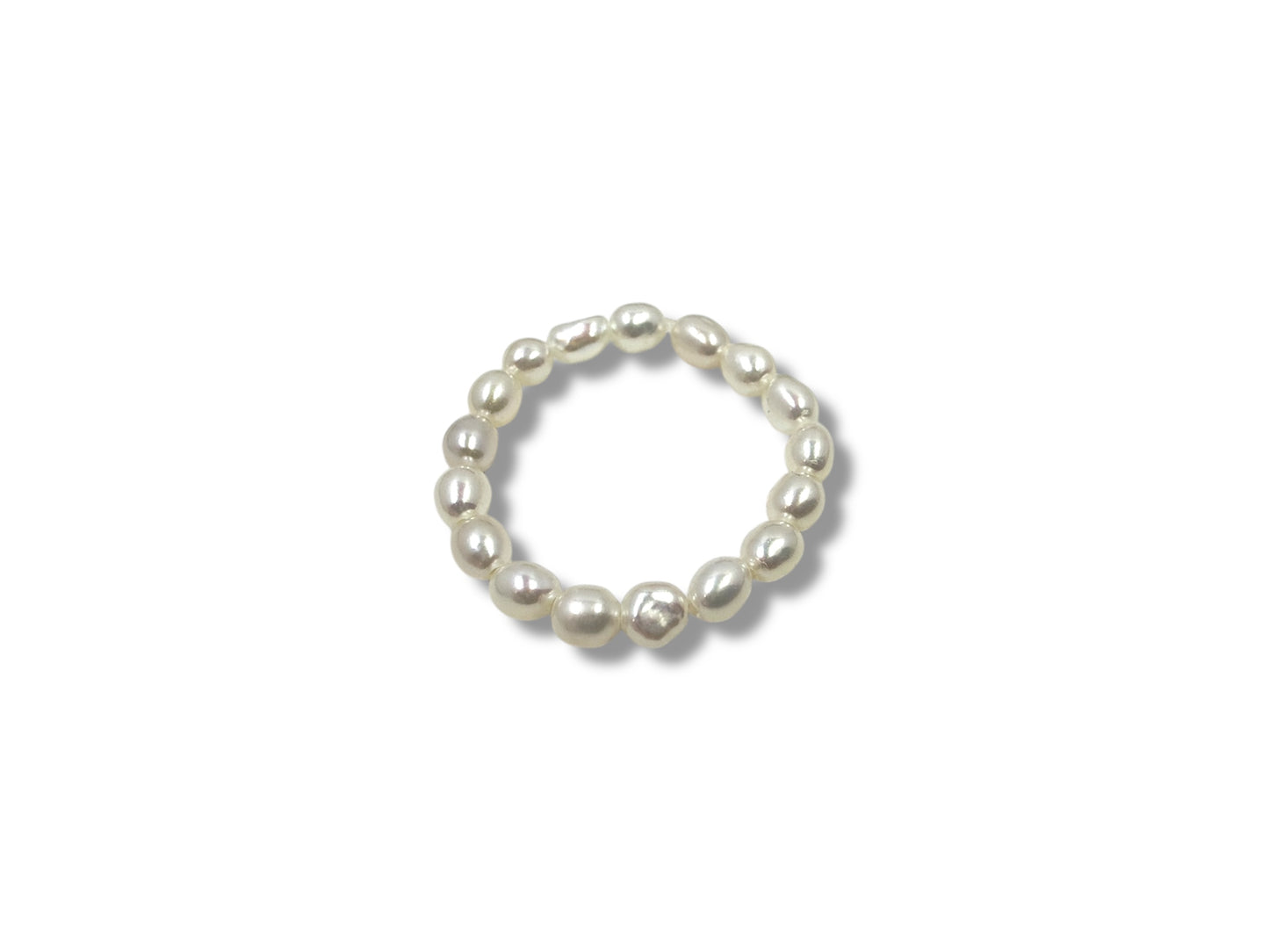 Freshwater Pearl Eternity Ring