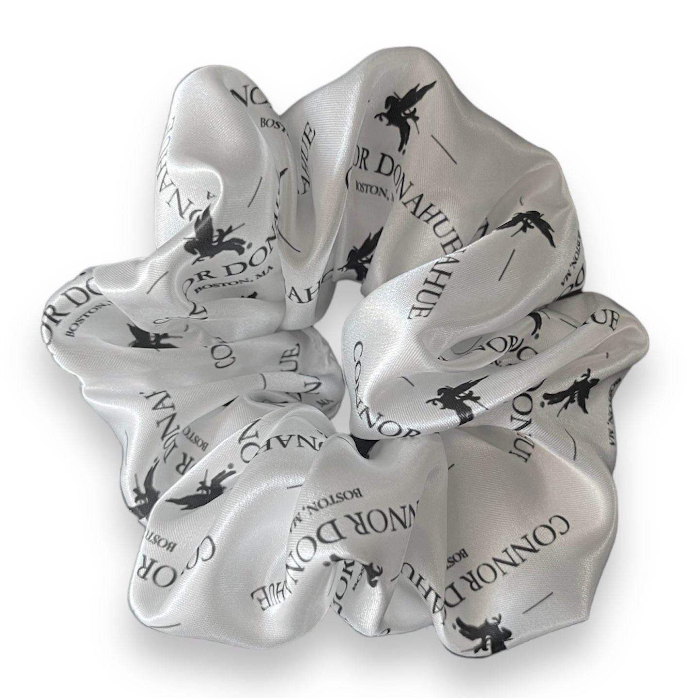 Monogram - JUMBO SATIN SCRUNCHIE