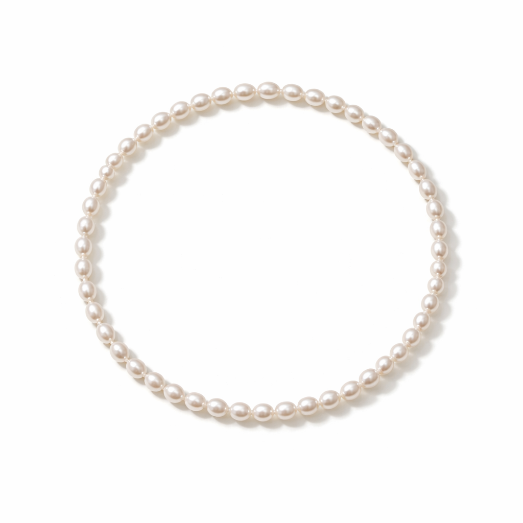 Freshwater Pearl Eternity Bracelet 4mm (Stackable)
