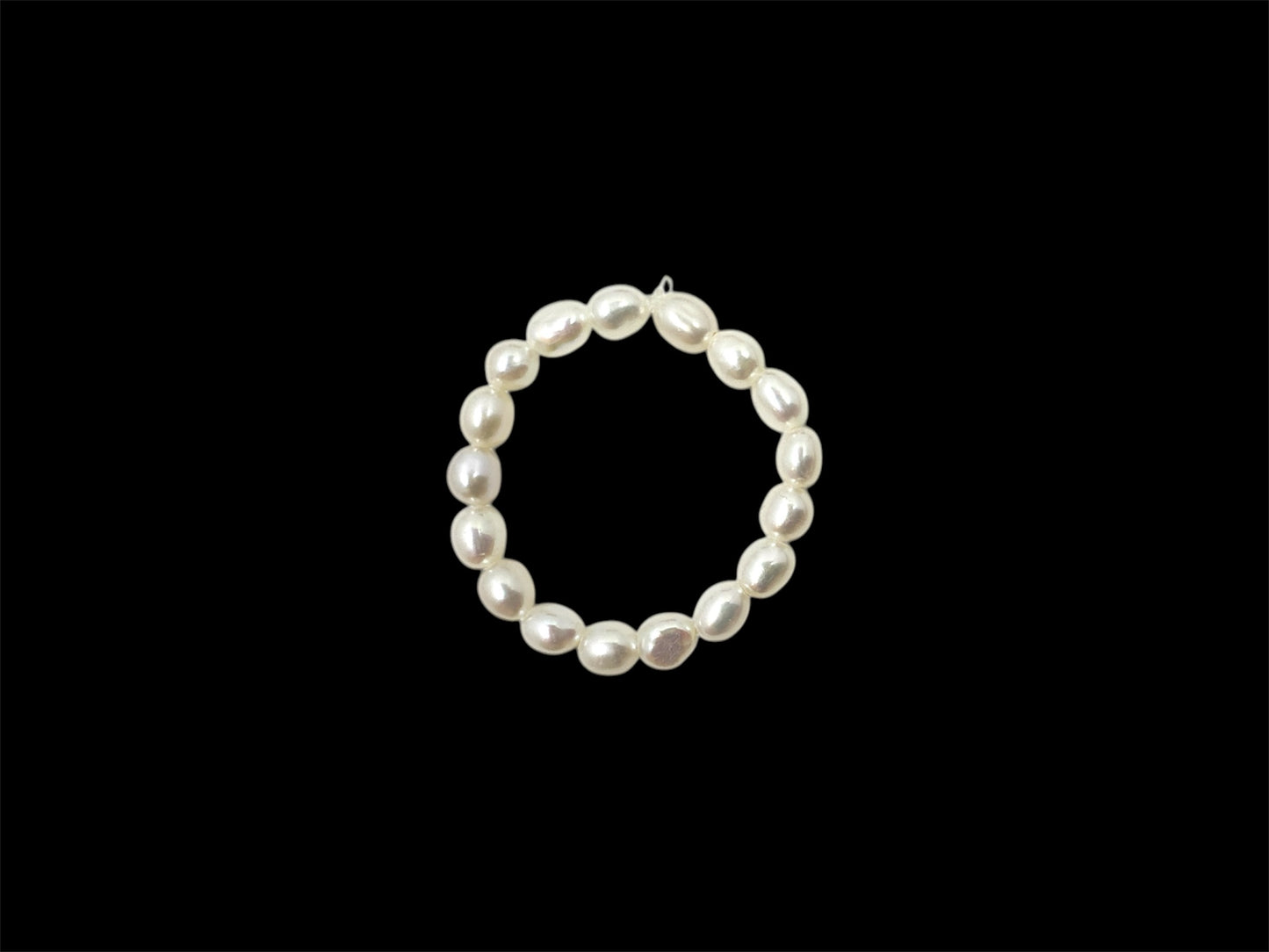 Freshwater Pearl Eternity Ring