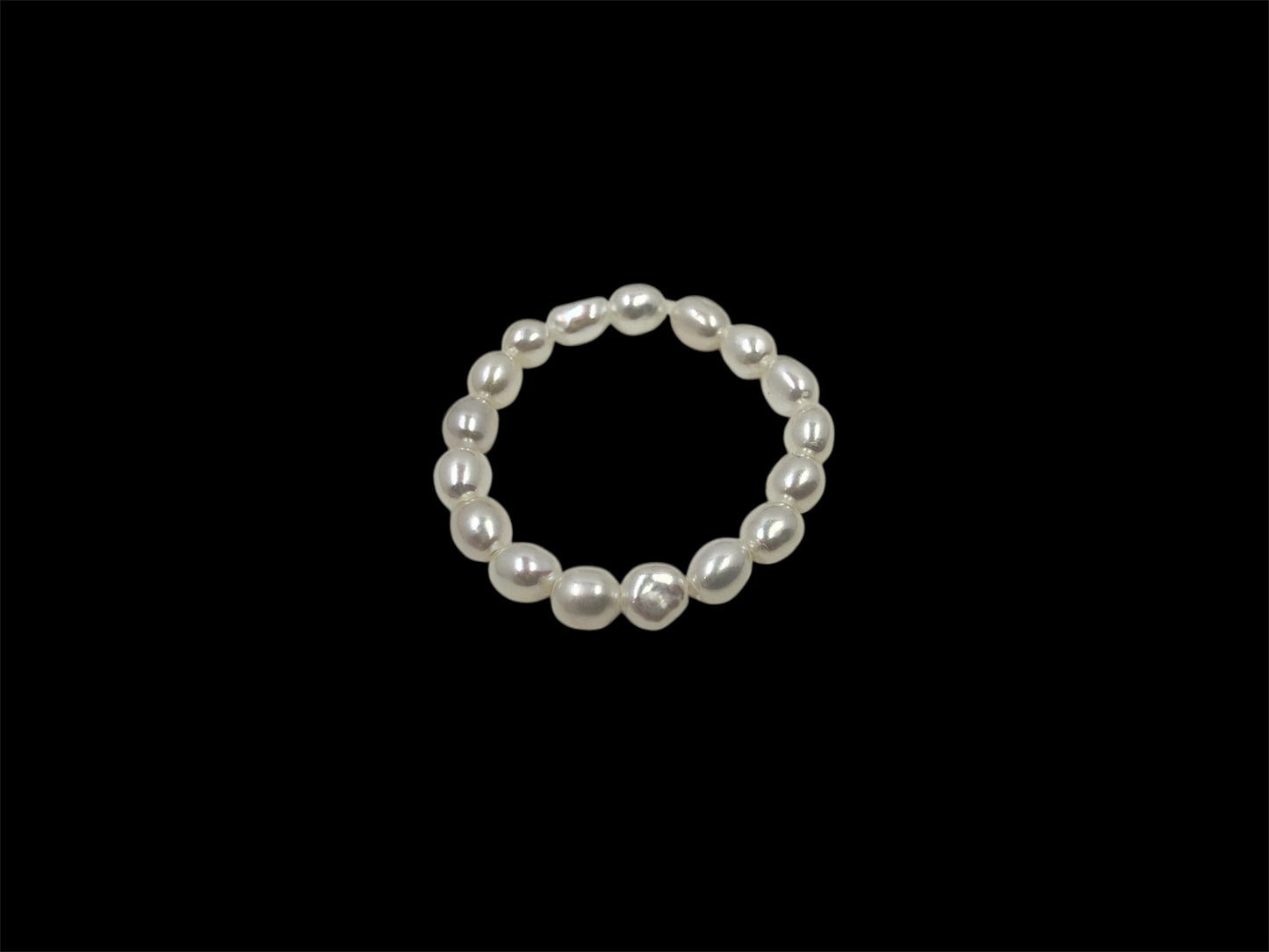 Freshwater Pearl Eternity Ring