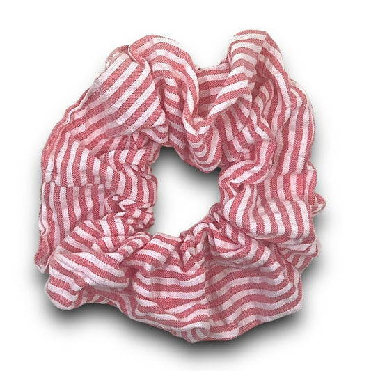 Pink Vichy - Jumbo Scrunchie