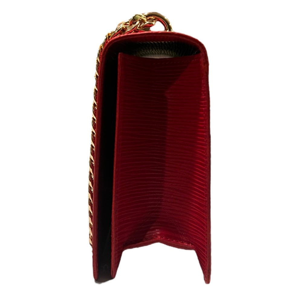 Apollo Bag Crossbody: (Epi Leather Rouge & Gold Hardware)