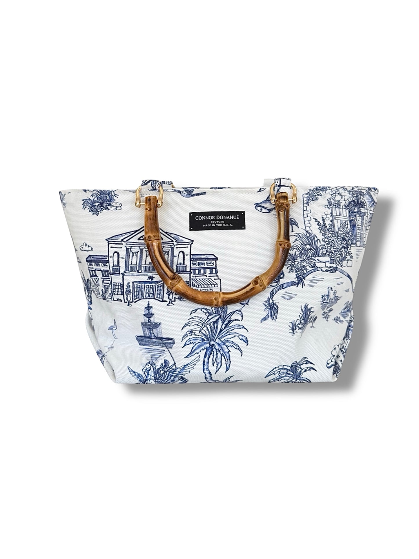 Bamboo and Belgian Cotton Canvas (Toile De Donahue)