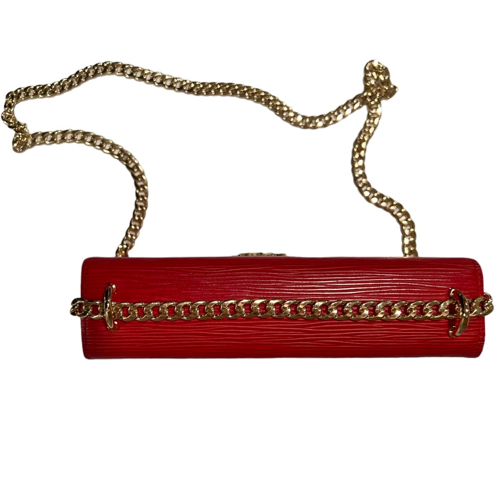 Apollo Bag Crossbody: (Epi Leather Rouge & Gold Hardware)