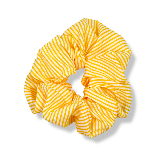 Oxford Stripes Orange - Jumbo Scrunchie