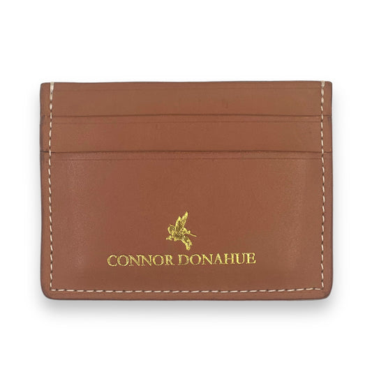 Leather Cash-Card Card Holder - Morgan Brown