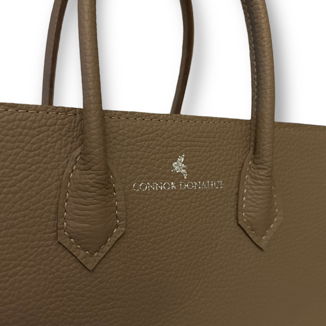 Empress (34)- Taupe w/ Silver Hardware