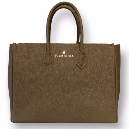 Empress (34)- Taupe w/ Silver Hardware