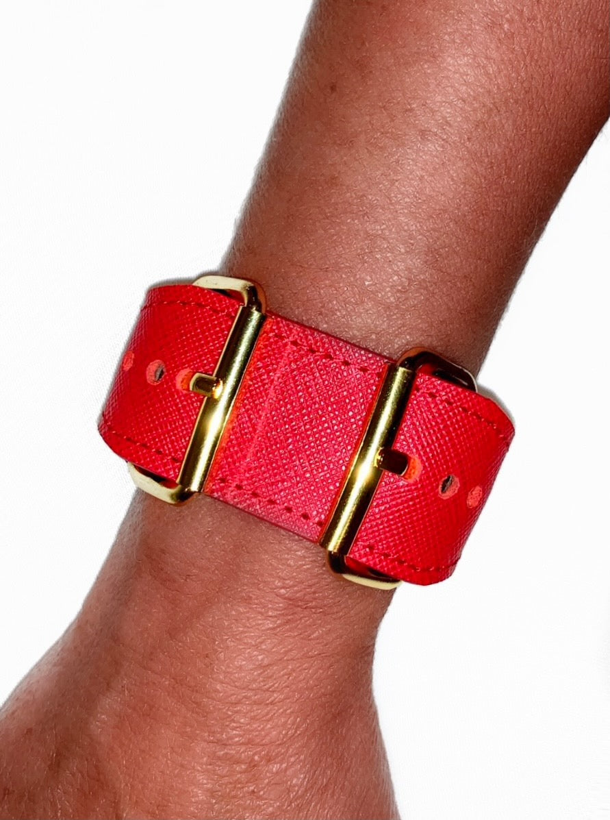 DOUBLE BUCKLE ROUGE