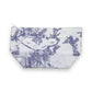 Canvas Cosmetic Pouch- Toile de Donahue (Royal Blue)