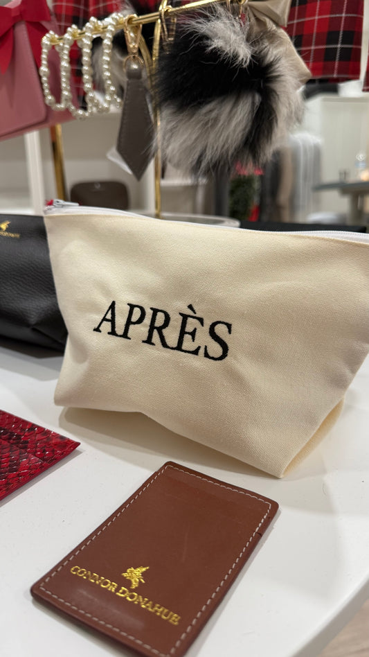 Après Ski Canvas Zippy Pouch