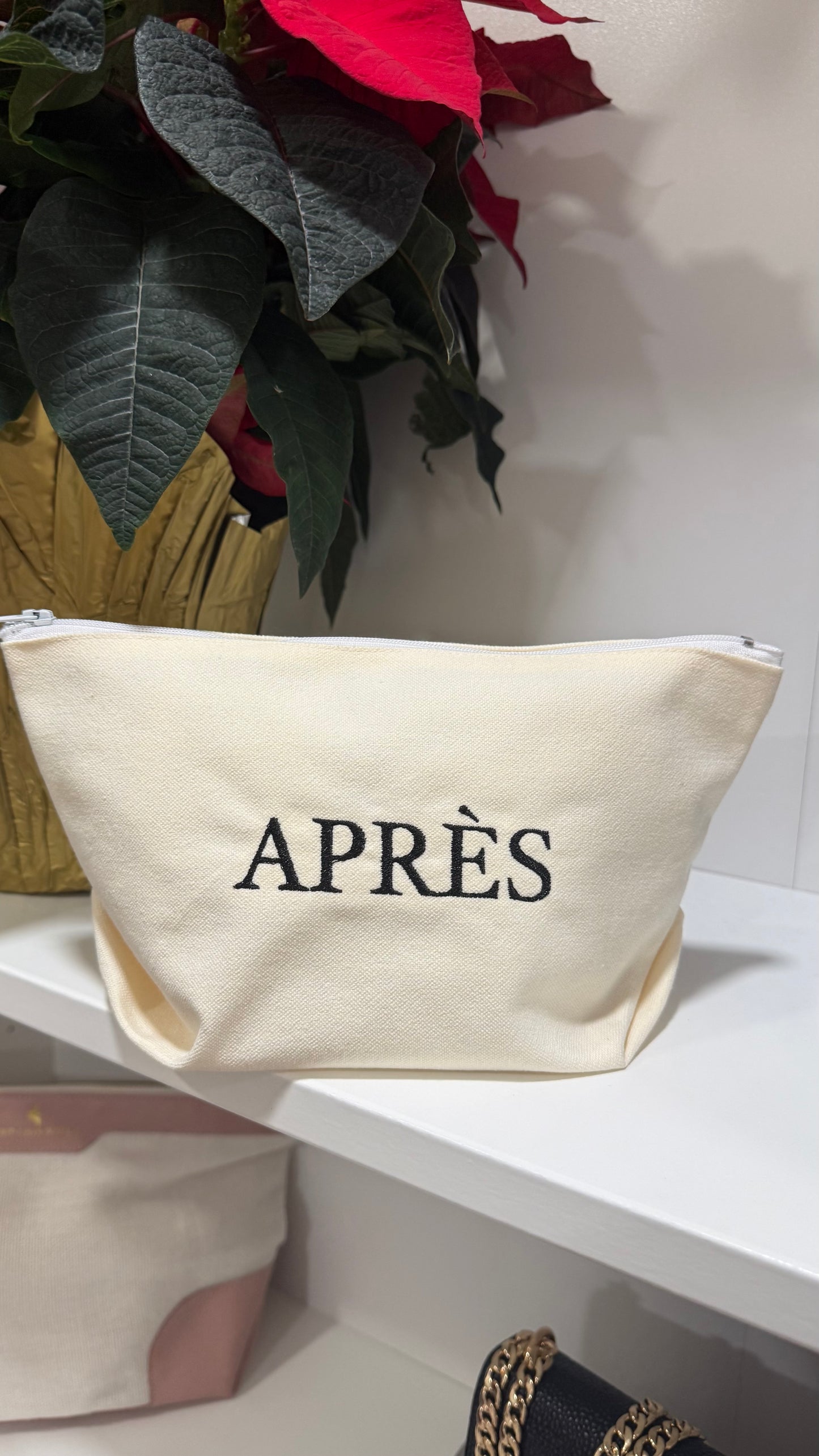 Après Ski Canvas Zippy Pouch