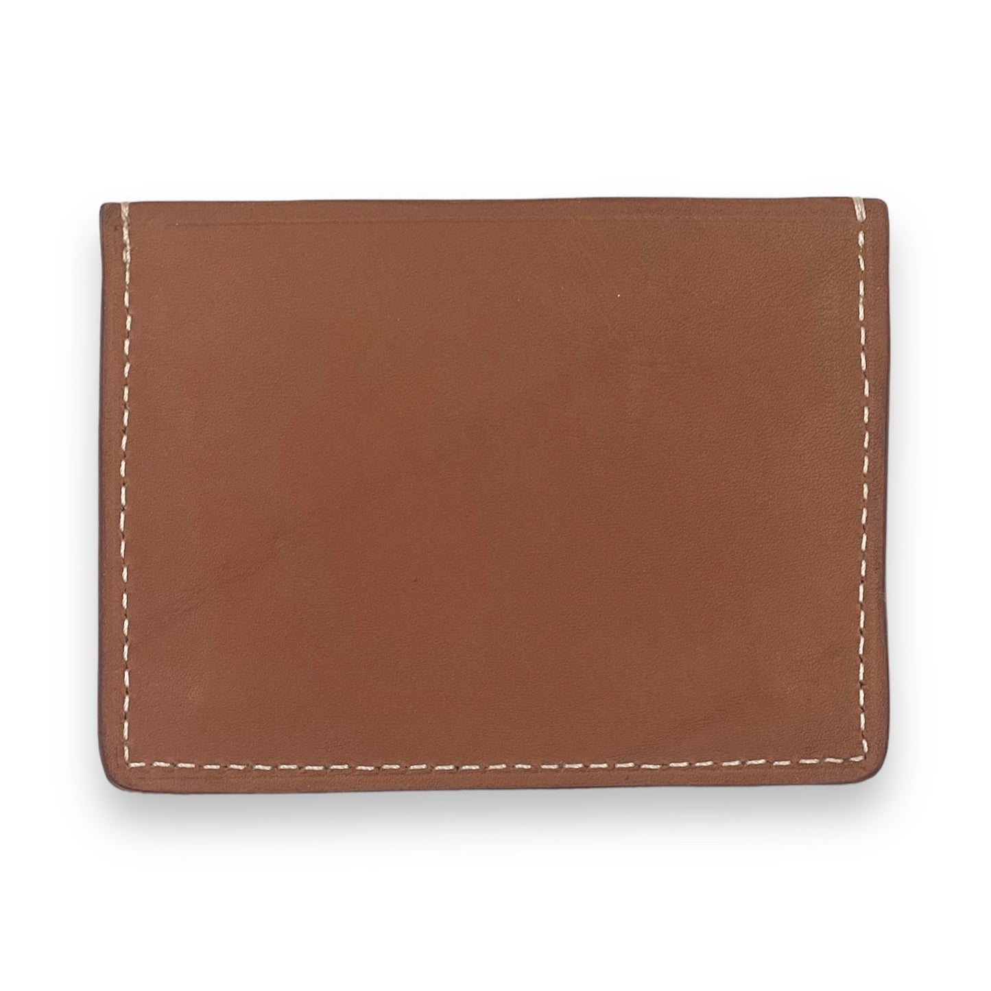 Leather Cash-Card Card Holder - Morgan Brown