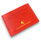 Epi Leather Cash-Card Card Holder - Rouge