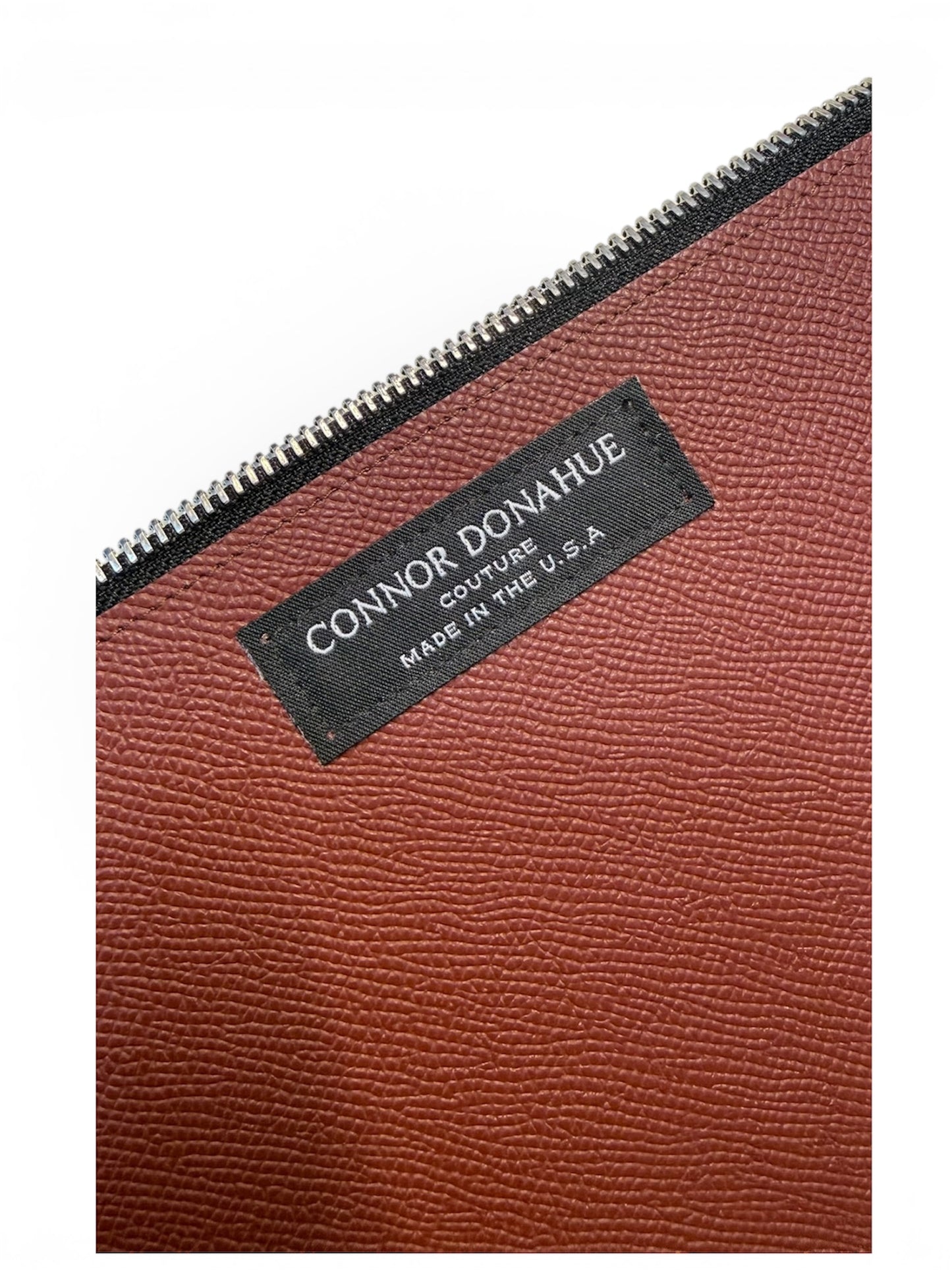 Evening Clutch - Epsom Leather Burgundy