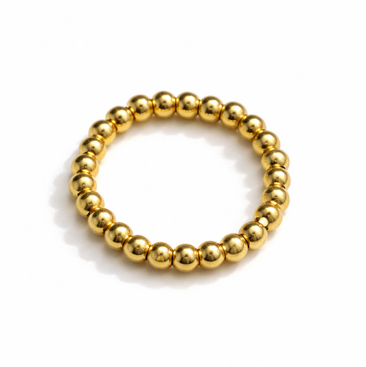 18K Gold-Filled Bead Ring (3mm)