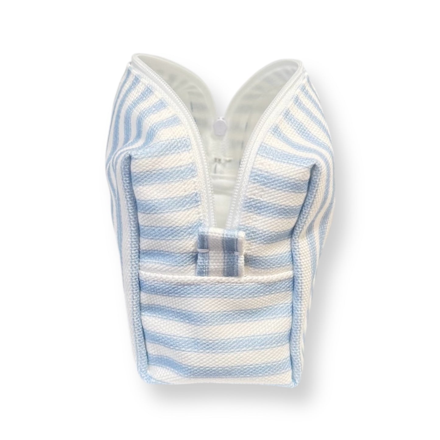 Travel Pouch Petite- Blue Stripe