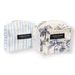 Travel Pouch Petite- Blue Stripe