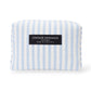 Travel Pouch Petite- Blue Stripe
