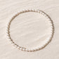 Freshwater Pearl Eternity Bracelet 4mm (Stackable)