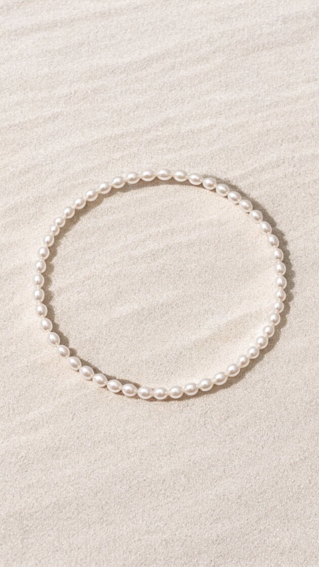 Freshwater Pearl Eternity Bracelet 4mm (Stackable)