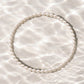 Freshwater Pearl Eternity Bracelet 4mm (Stackable)