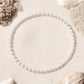 Freshwater Pearl Eternity Bracelet 4mm (Stackable)