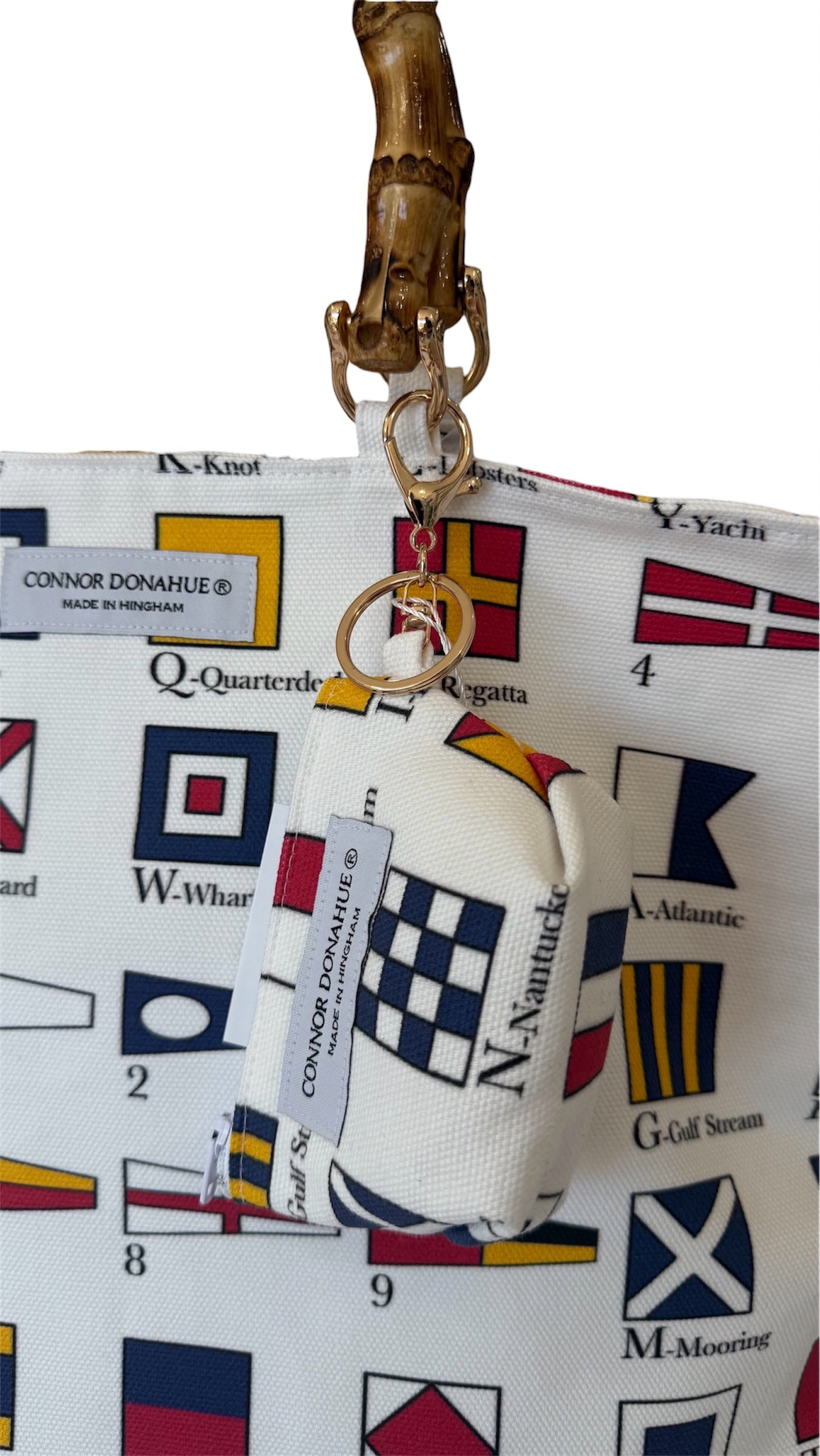 Canvas Zippy Keychain Yachting (Micro)