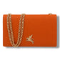 Apollo Bag Crossbody: MM Saffron (Epsom Leather)