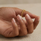18K Gold-Filled Bead Ring (3mm)