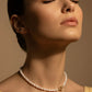 Porthole Pearl Necklace