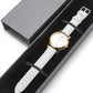 GOLD FACED - LEATHER STRAP