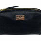MIDNIGHT - LEATHER MAKEUP POUCH