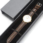ROSE GOLD - LEATHER STRAP
